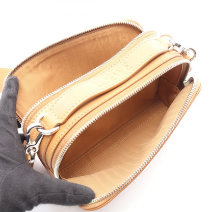 Loewe Crossbody Camera Bag Mini 2-Way Camel Leather Anagram — view 3