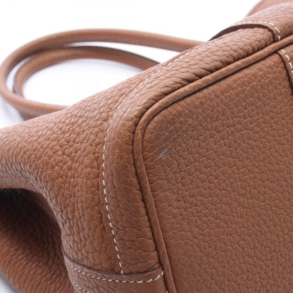 Hermes Tote Garden Party TPM Gold Leather — view 7