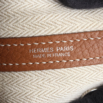Hermes Tote Garden Party TPM Gold Leather — view 4