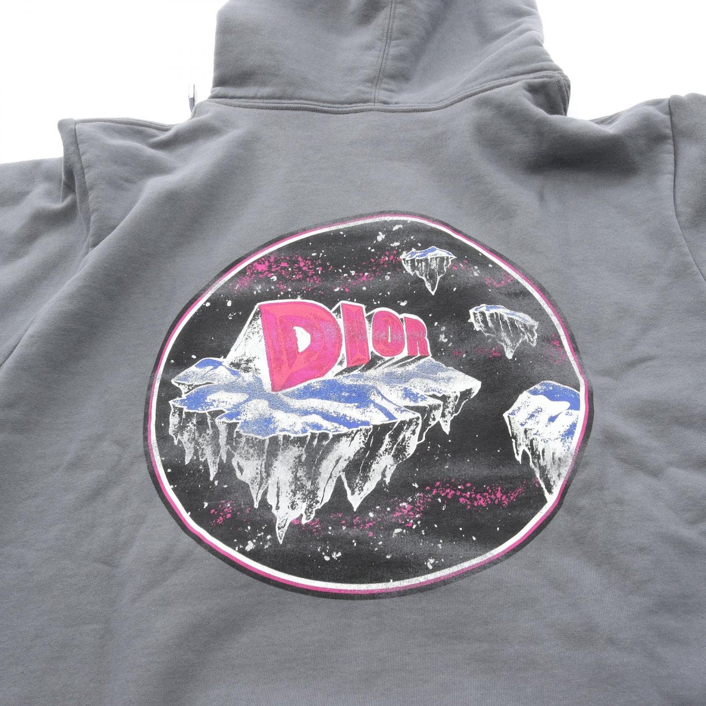 Dior Hoodie Back Print Brushed Lining Cotton — view 5