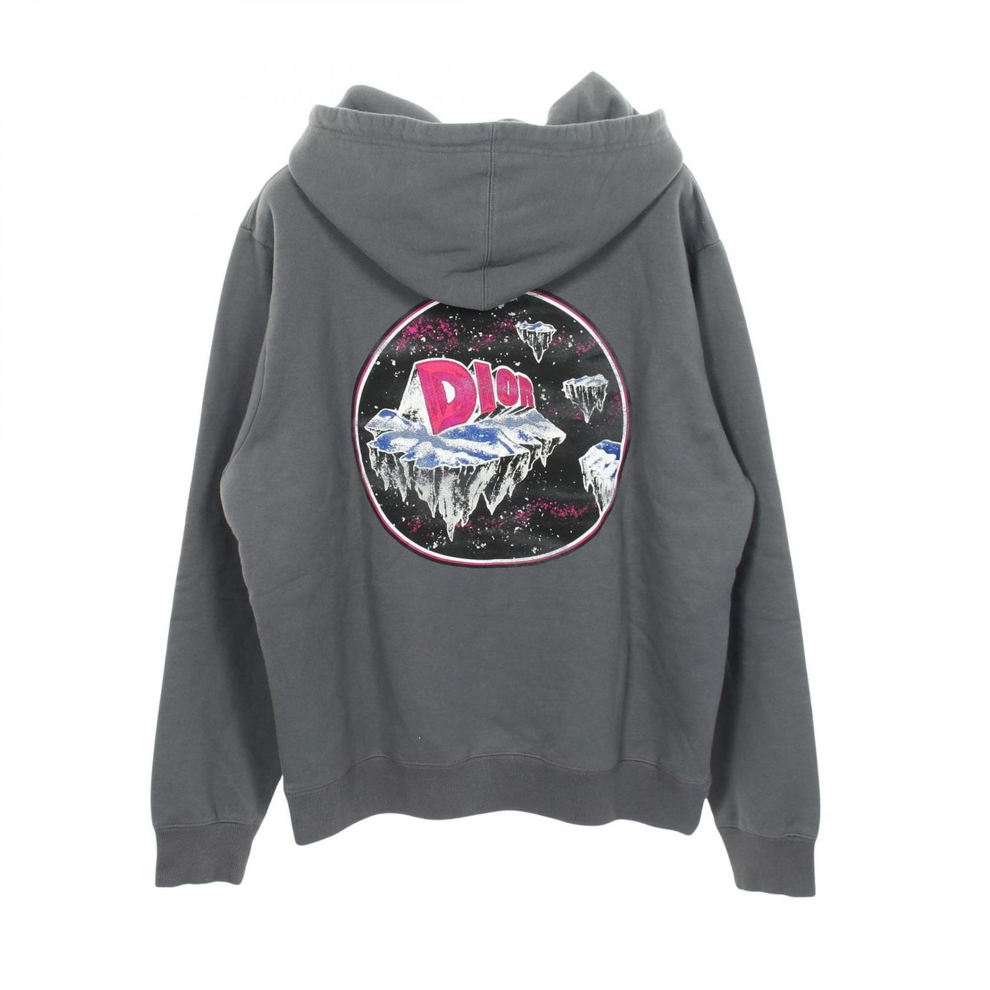 Dior Hoodie Back Print Brushed Lining Cotton — view 2