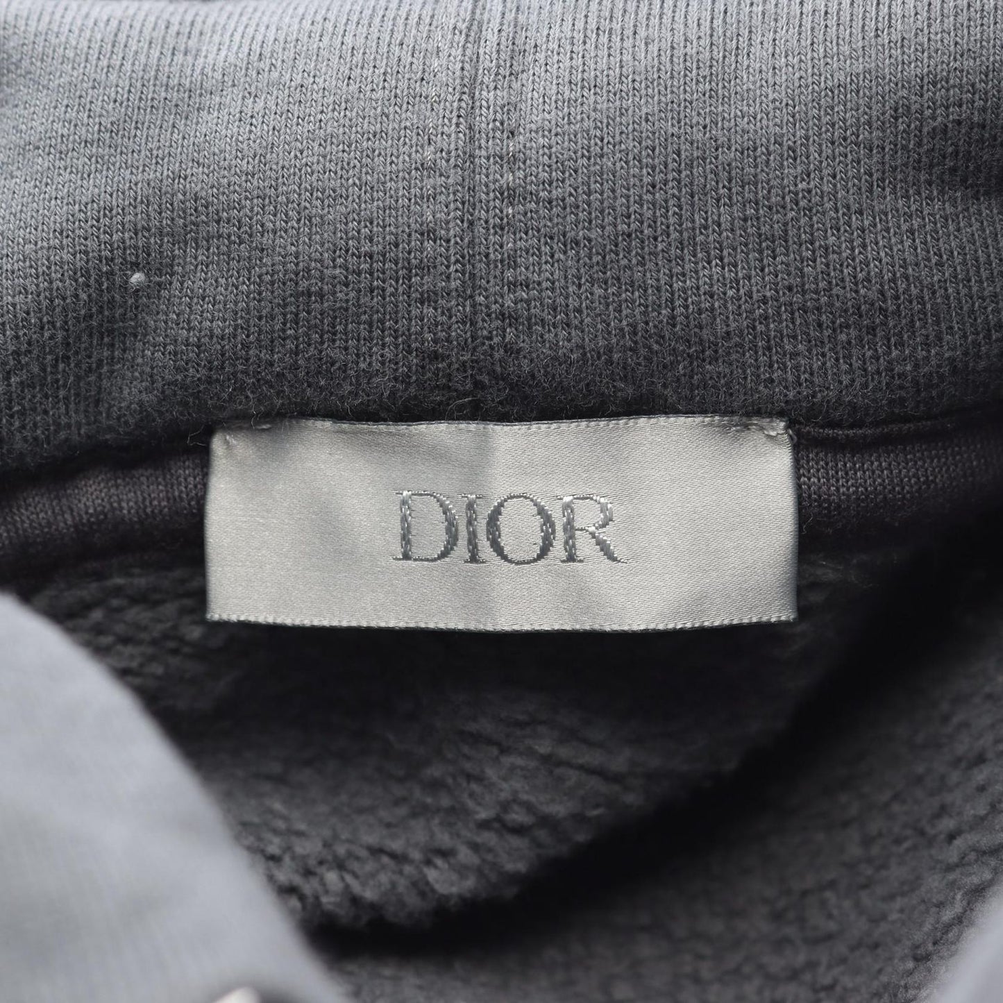 Dior Hoodie Back Print Brushed Lining Cotton — view 3