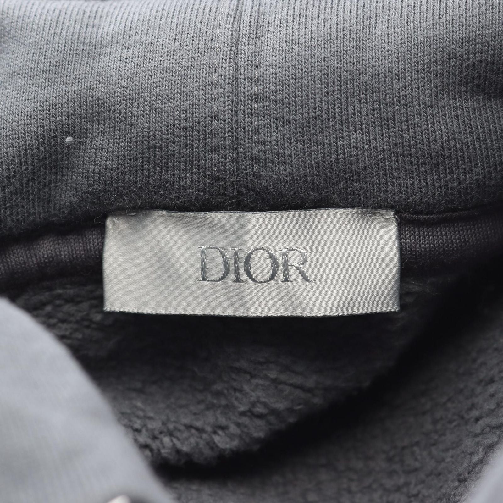 Dior Hoodie Back Print Brushed Lining Cotton — view 3