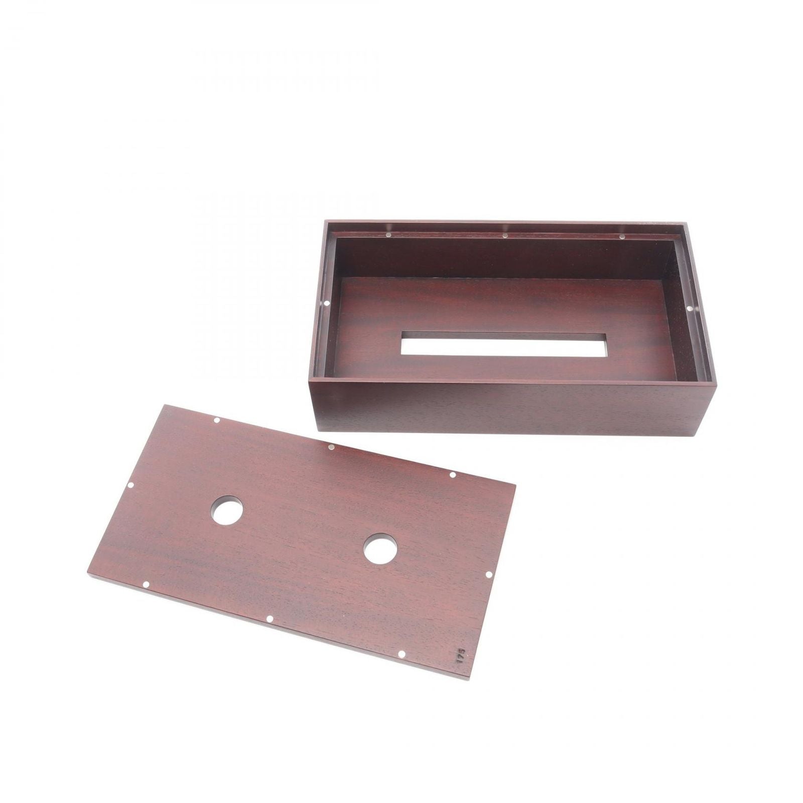 Hermes Playade PM Tissue Case Chocolat Leather — view 3