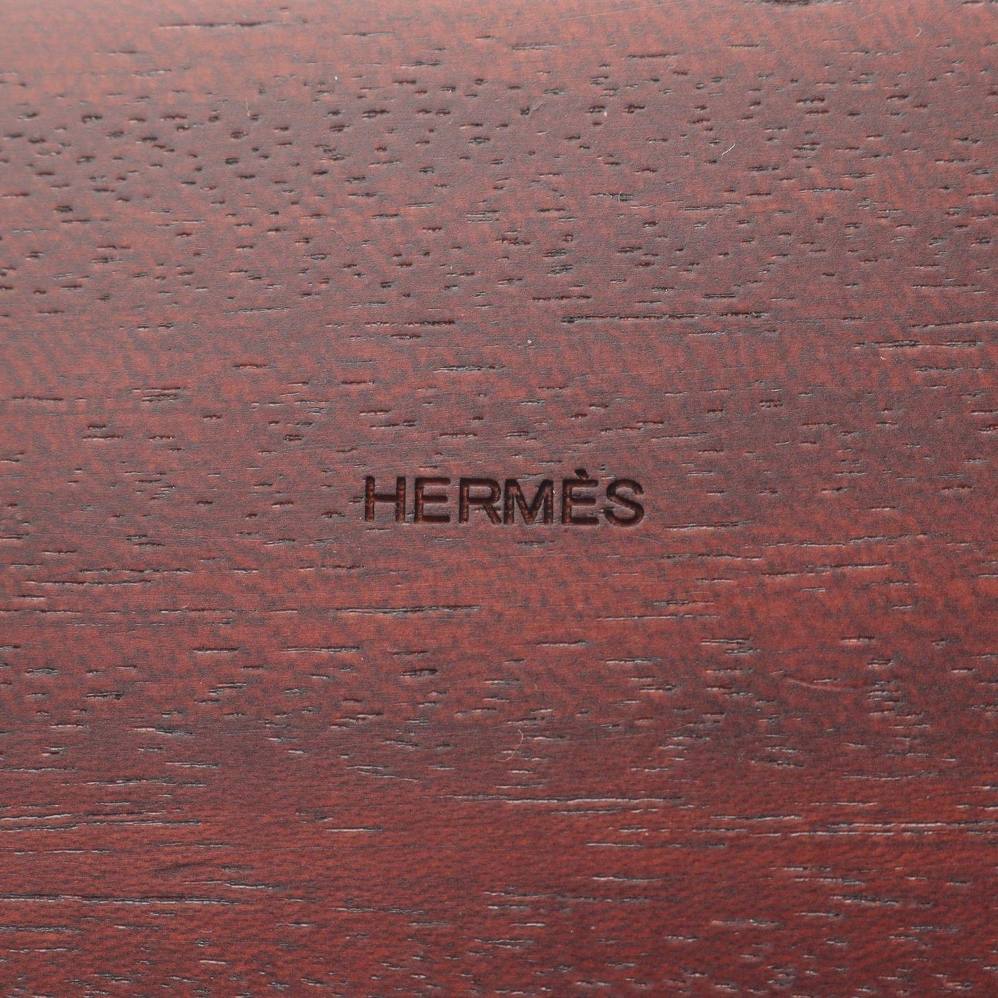 Hermes Playade PM Tissue Case Chocolat Leather — view 4