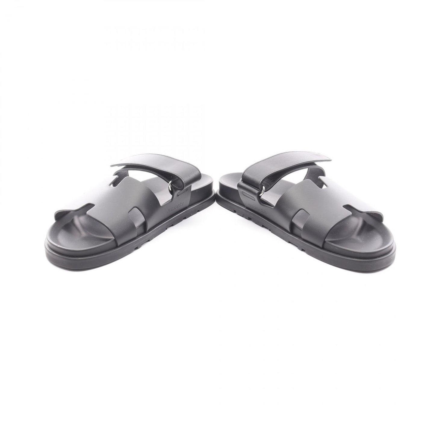 Hermes Sandals Chypre 42 Leather Black — view 3
