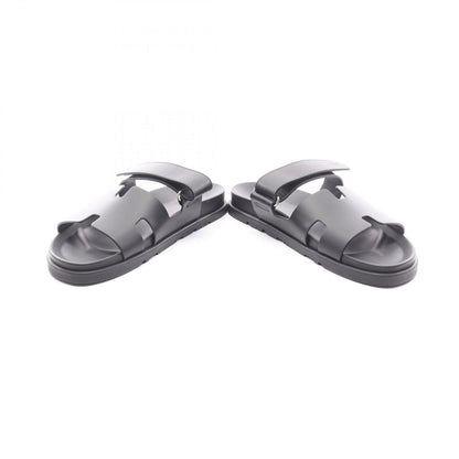 Hermes Sandals Chypre 42 Leather Black — view 3