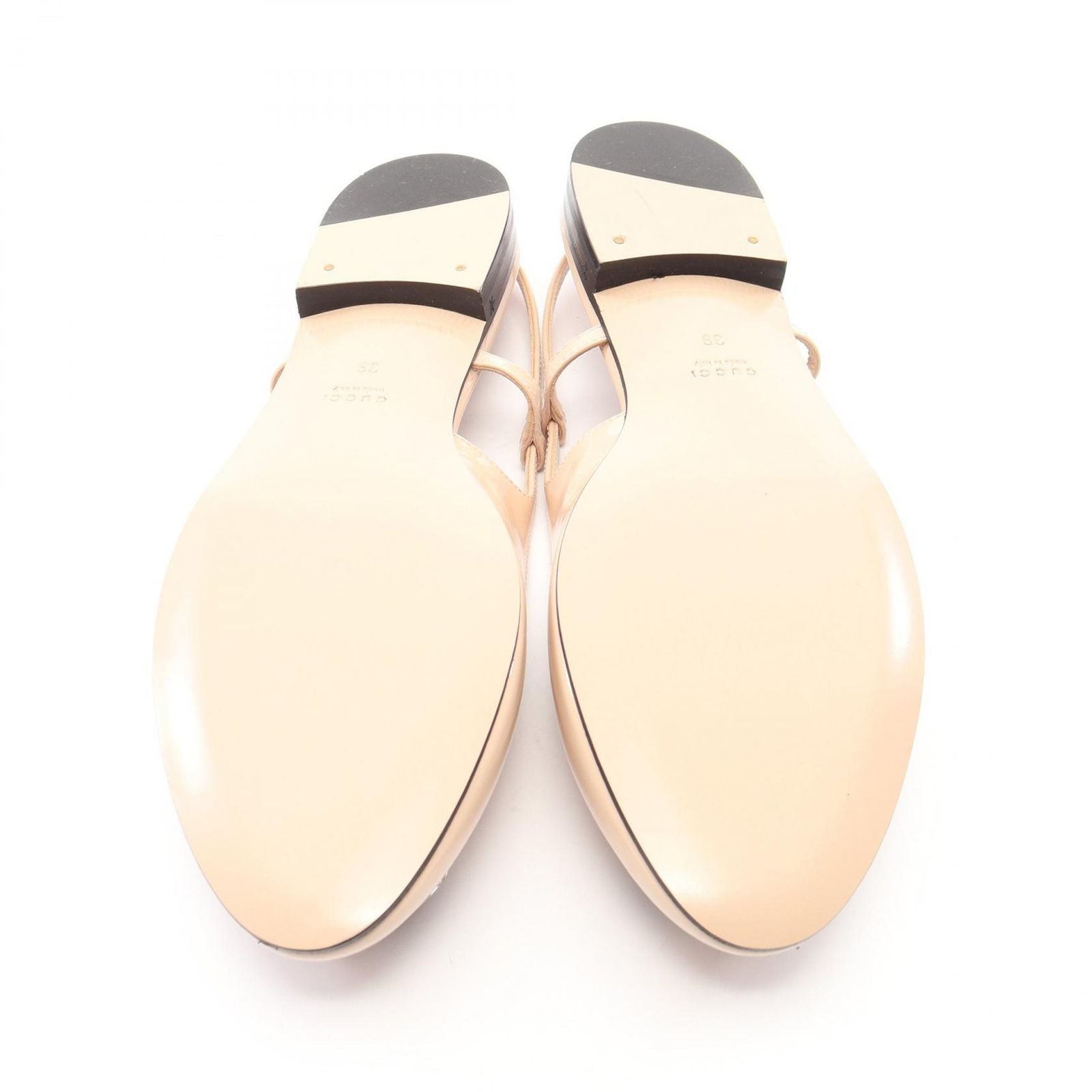 Gucci Sandals Double Ballet Shoes Patent Leather — view 4