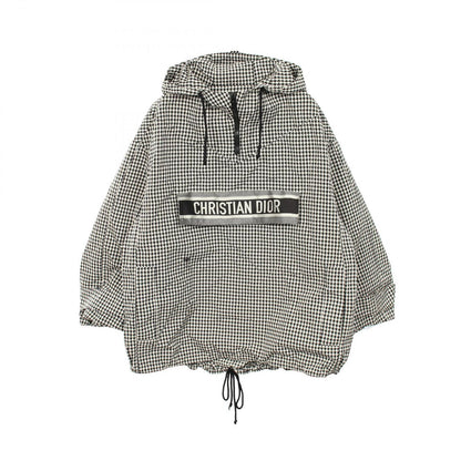 Dior Mountain Hoodie Houndstooth Hooded Anorak