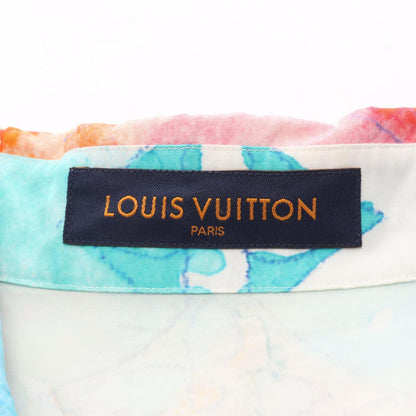 Louis Vuitton Short Sleeve Shirt Open Collar Short Bt3 Cotton Monogram Water — view 3