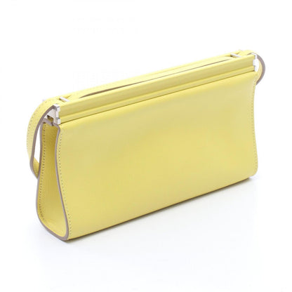 Hermes Shoulder Bag Click 21 Lime Leather — view 2