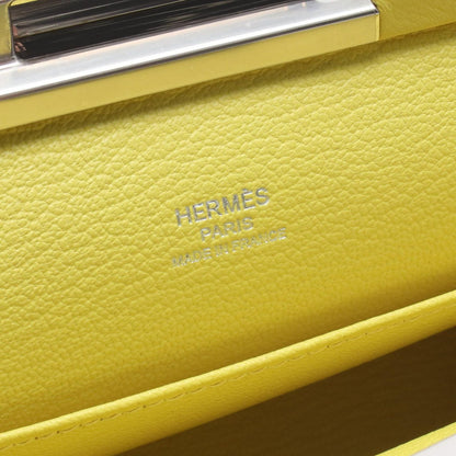 Hermes Shoulder Bag Click 21 Lime Leather — view 4