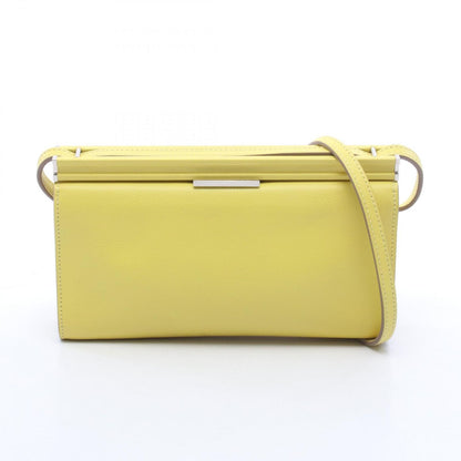 Hermes Shoulder Bag Click 21 Lime Leather