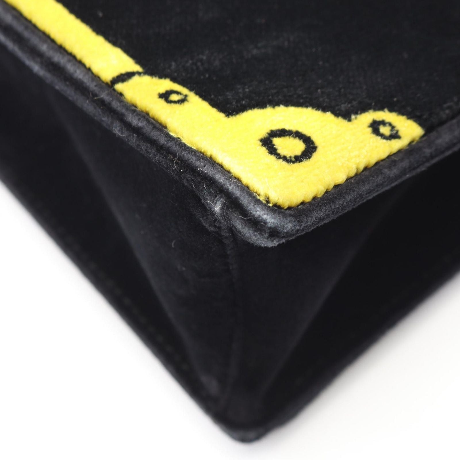 Prada Shoulder Bag Cahier Black Multi Fabric — view 7