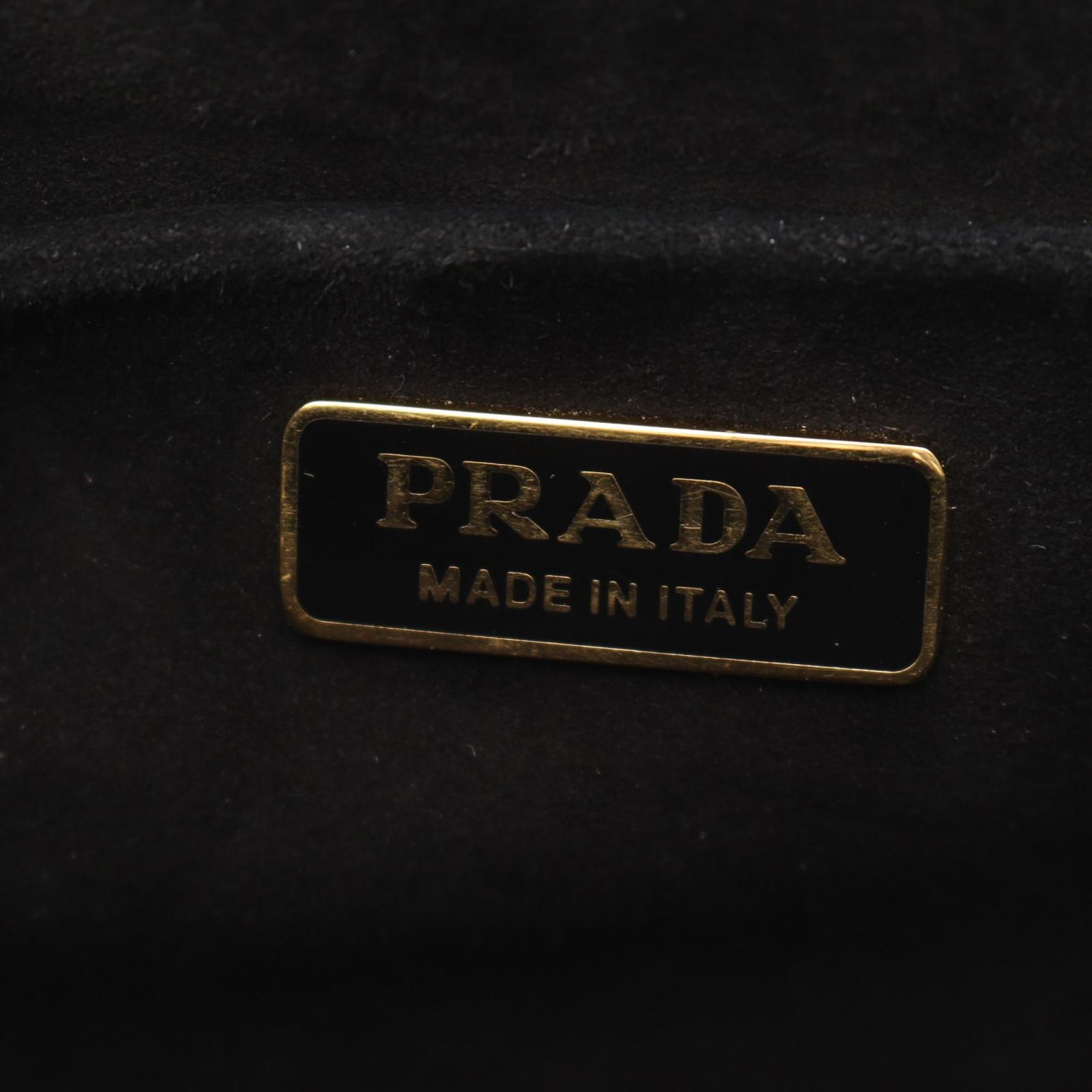 Prada Shoulder Bag Cahier Black Multi Fabric — view 4