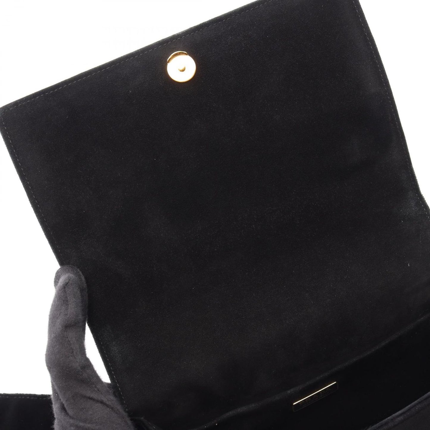 Prada Shoulder Bag Cahier Black Multi Fabric — view 5