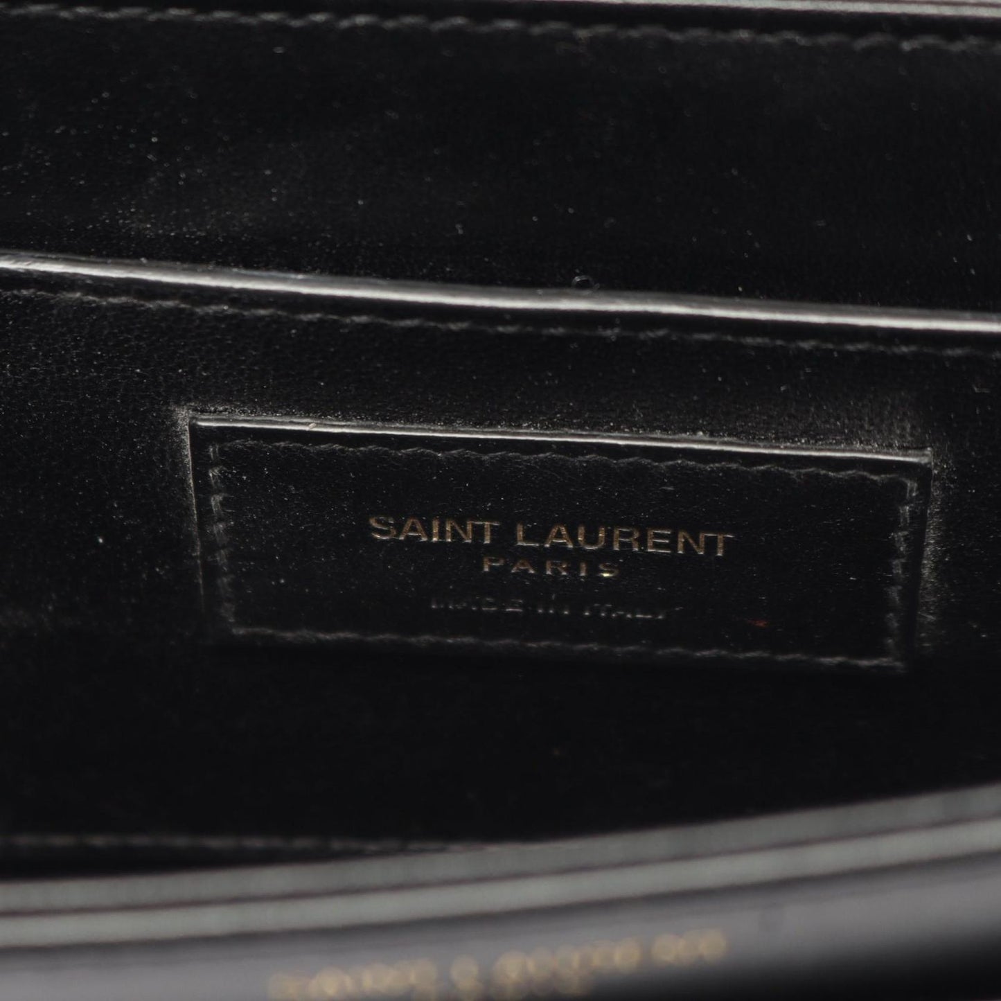 Saint Laurent Paris Shoulder Bag Solferino Small Black Multi Fabric Leather — view 4