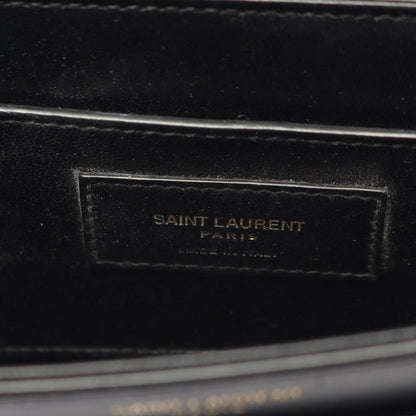 Saint Laurent Paris Shoulder Bag Solferino Small Black Multi Fabric Leather — view 4