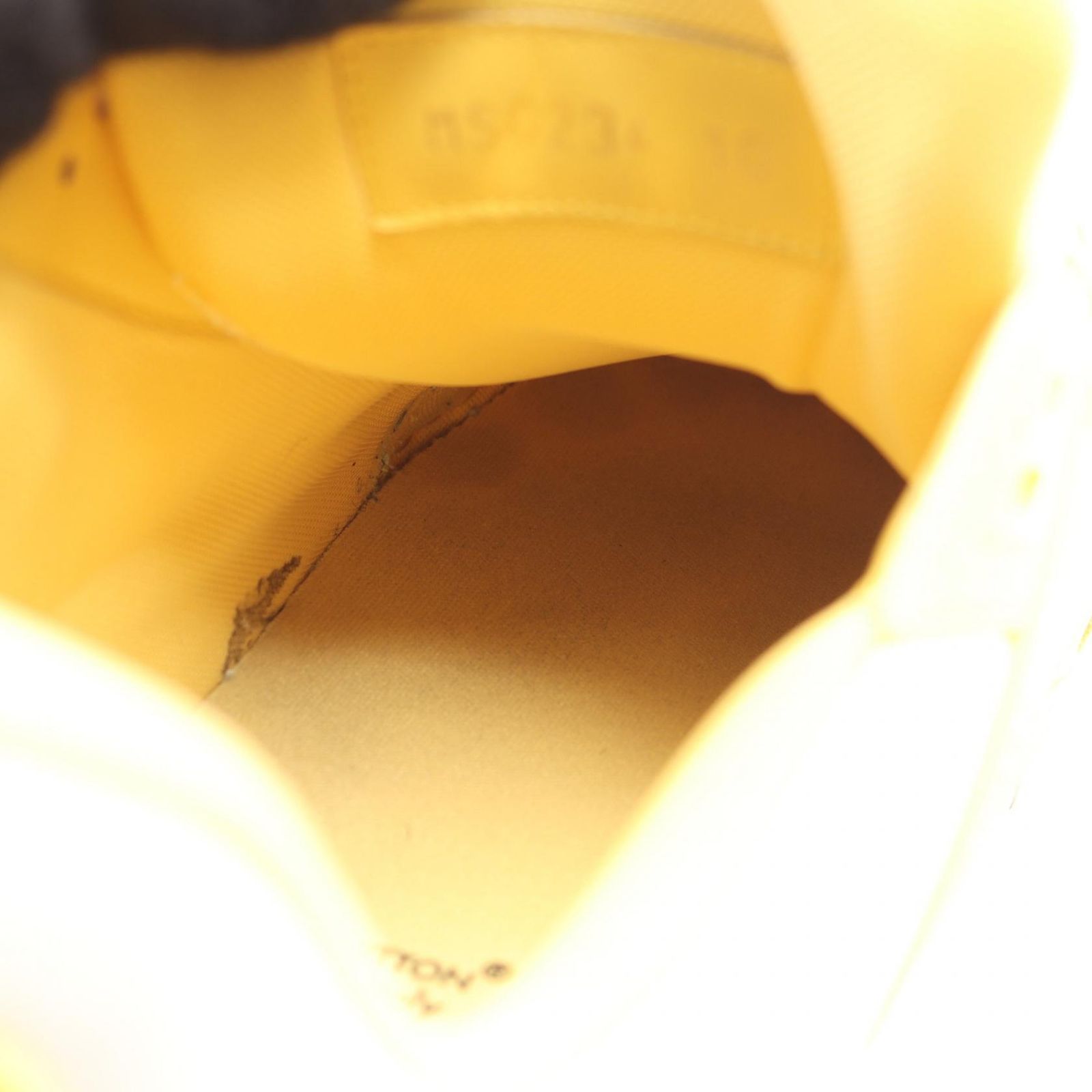 Louis Vuitton Sneakers LV Trainer Line Yellow Leather — view 8