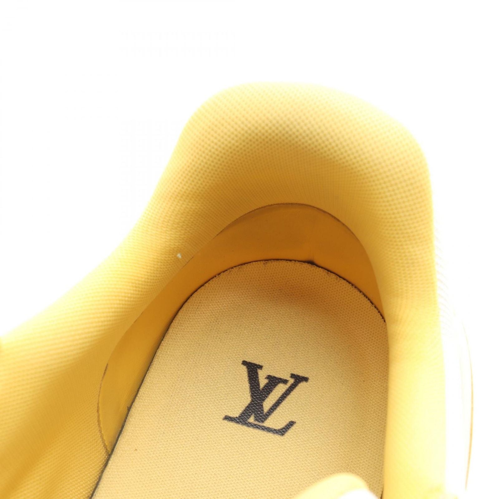 Louis Vuitton Sneakers LV Trainer Line Yellow Leather — view 7