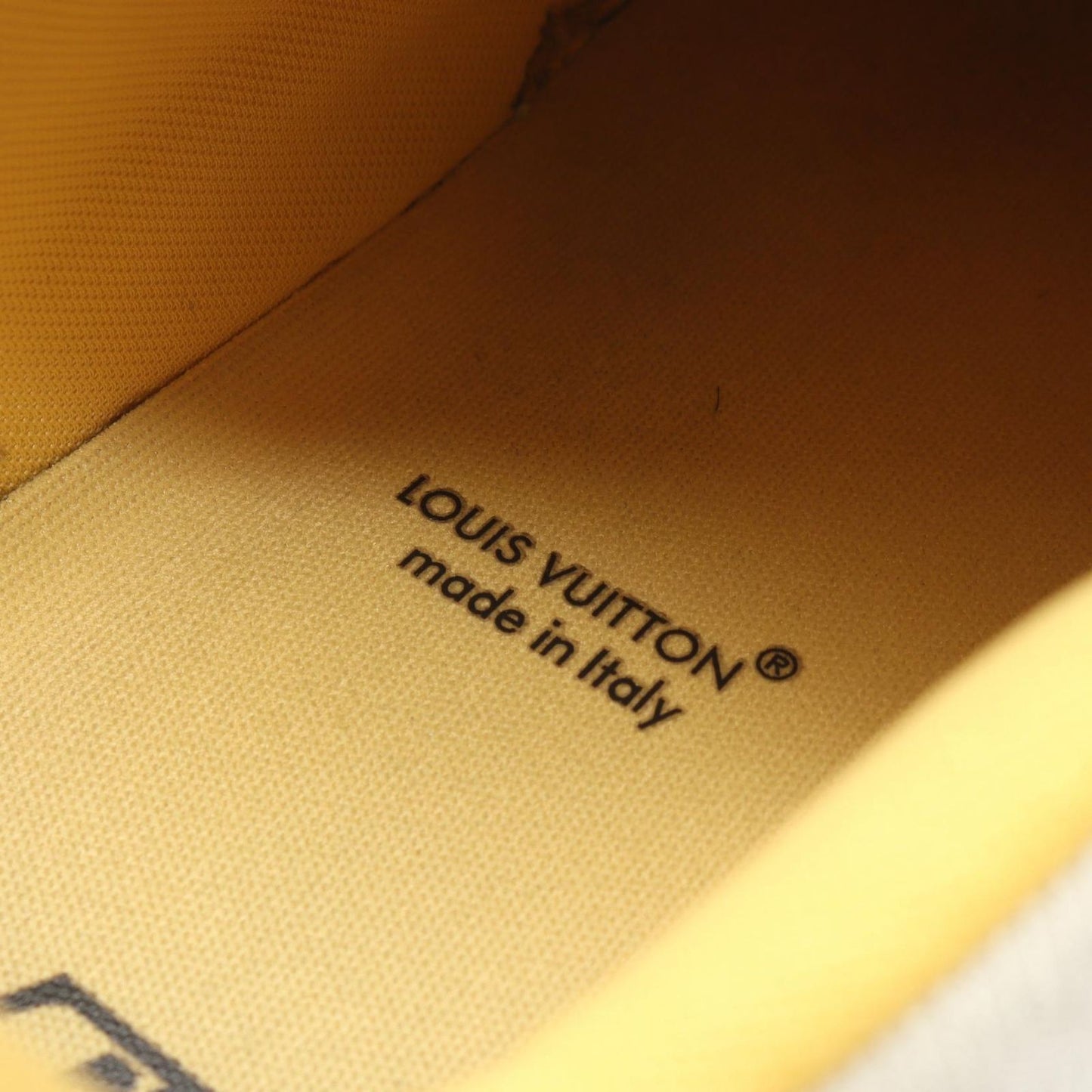 Louis Vuitton Sneakers LV Trainer Line Yellow Leather — view 5