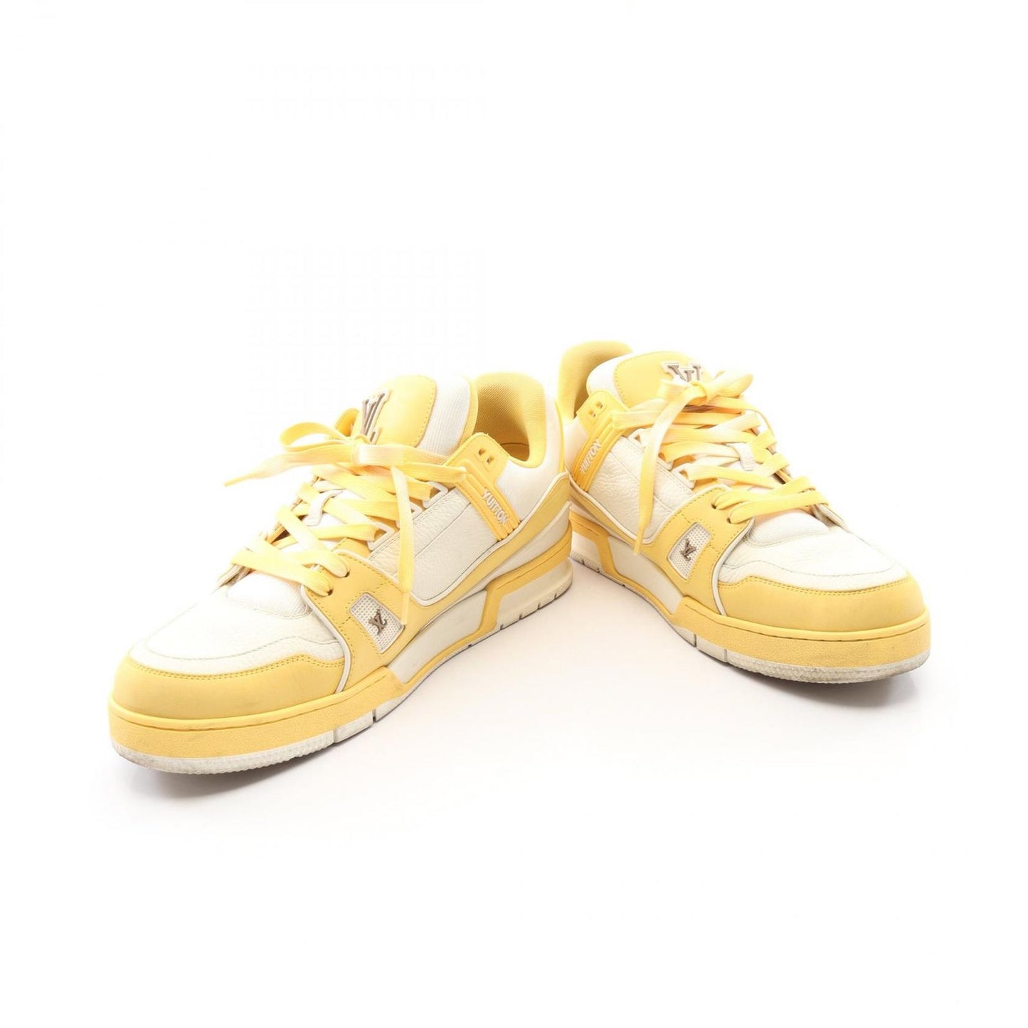 Louis Vuitton Sneakers LV Trainer Line Yellow Leather — view 3