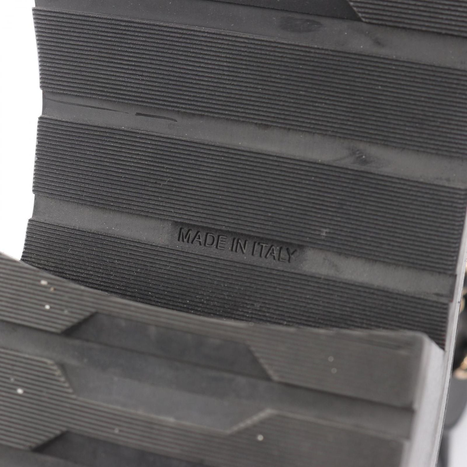 Chanel Boots Quilted Short Black Leather CC Logo — view 6