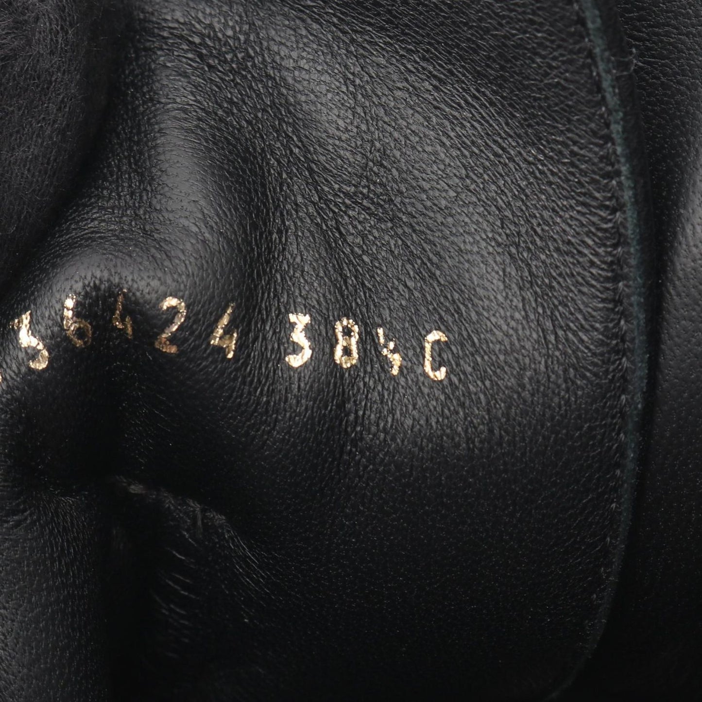 Chanel Boots Quilted Short Black Leather CC Logo — view 7