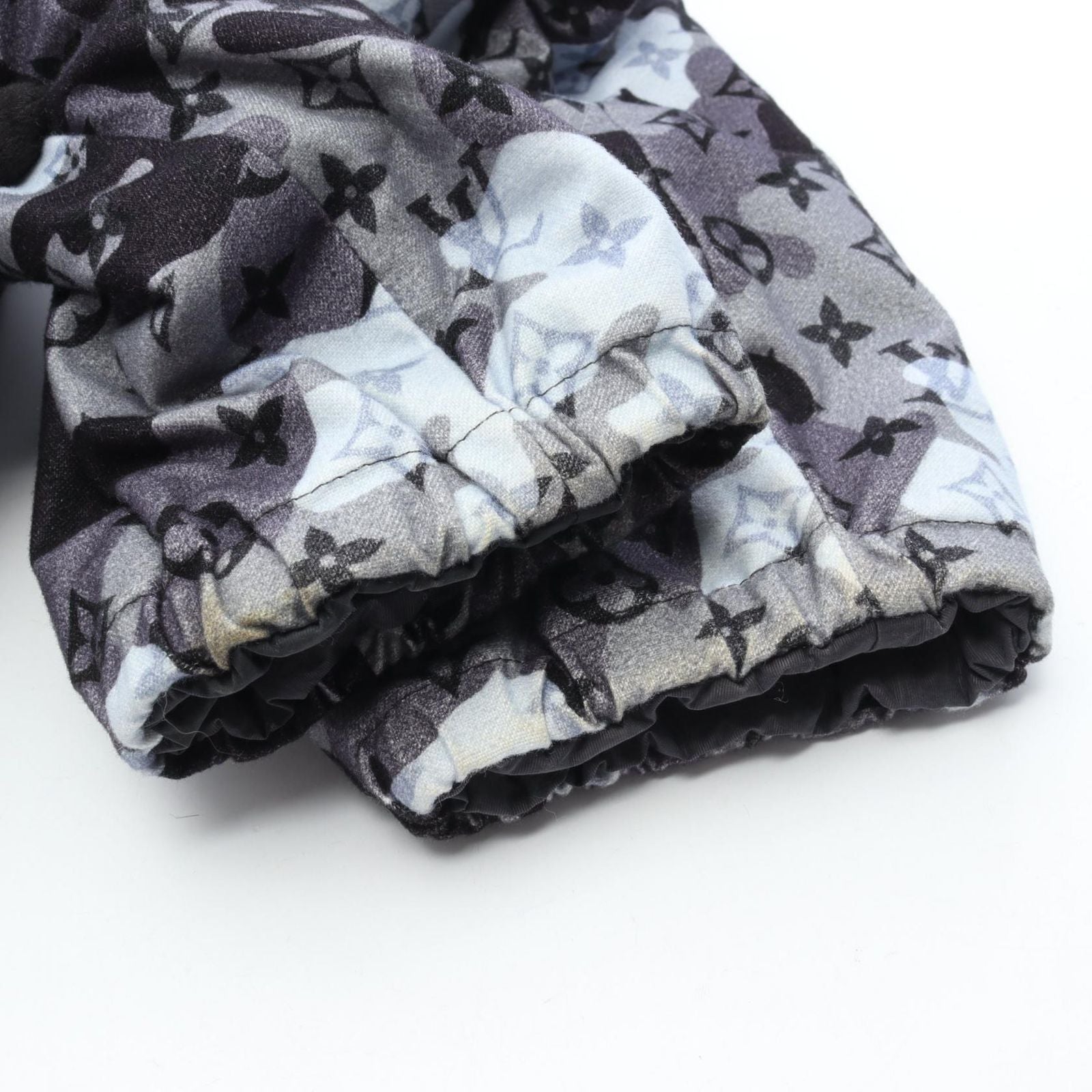 Louis Vuitton Reversible Camo Double Face Batting Nylon Jacket — view 9