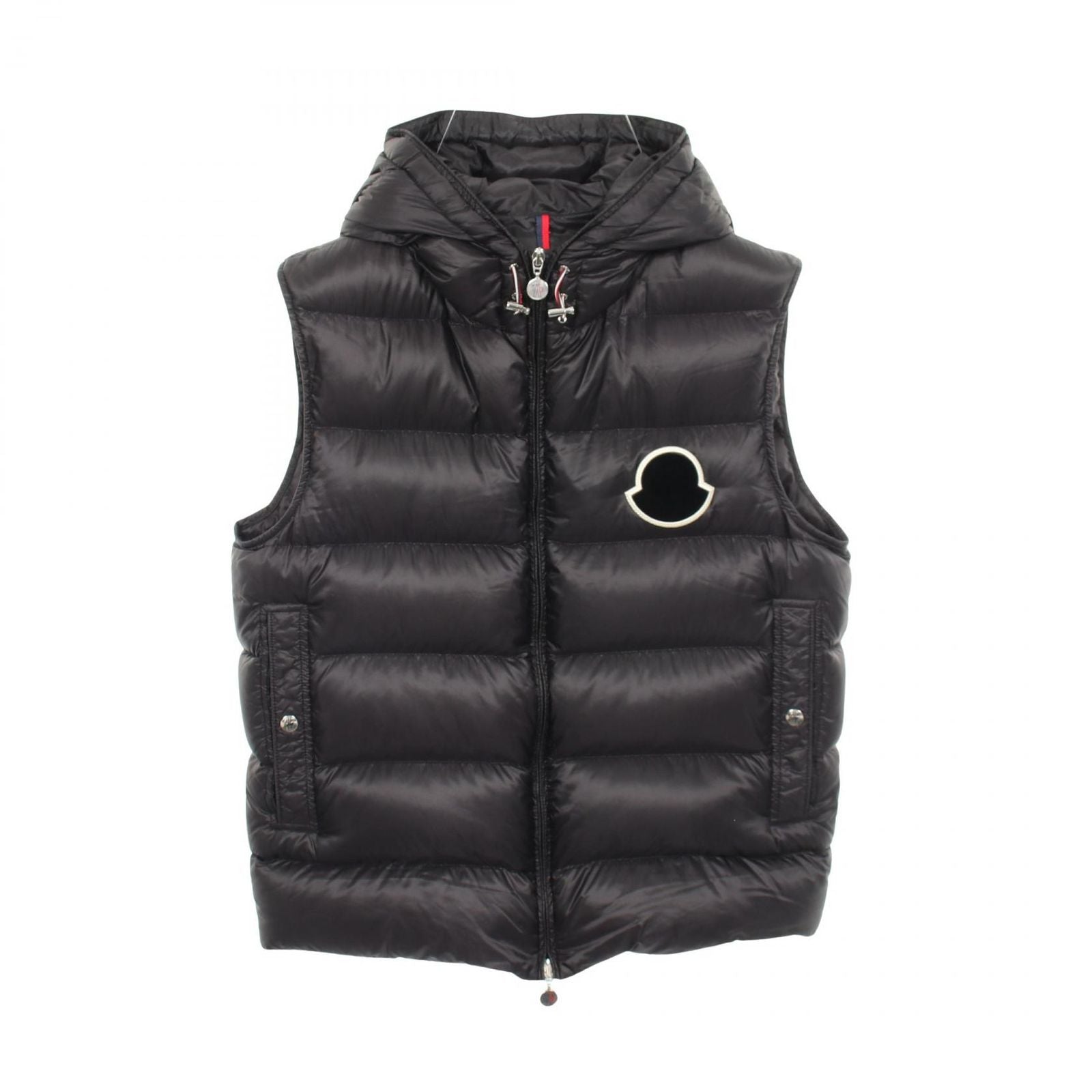 Moncler Down Jacket Vest Vanoise Hooded Nylon