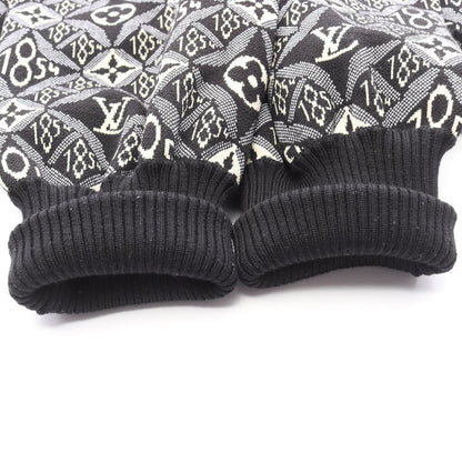 Louis Vuitton Monogram Zip Up Knit Zif Wool Nylon Jacket — view 7
