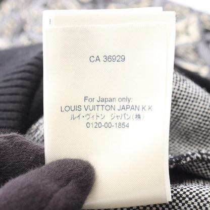 Louis Vuitton Monogram Zip Up Knit Zif Wool Nylon Jacket — view 4