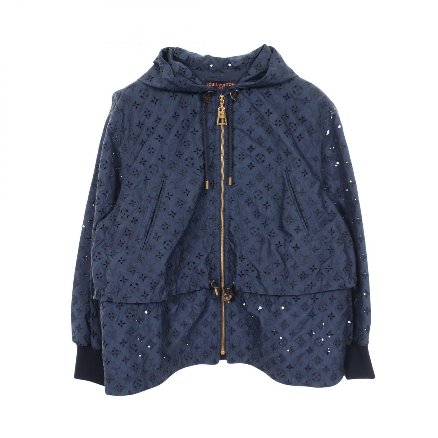 Louis Vuitton Gray's Monogram Hoodie with Hood Nylon