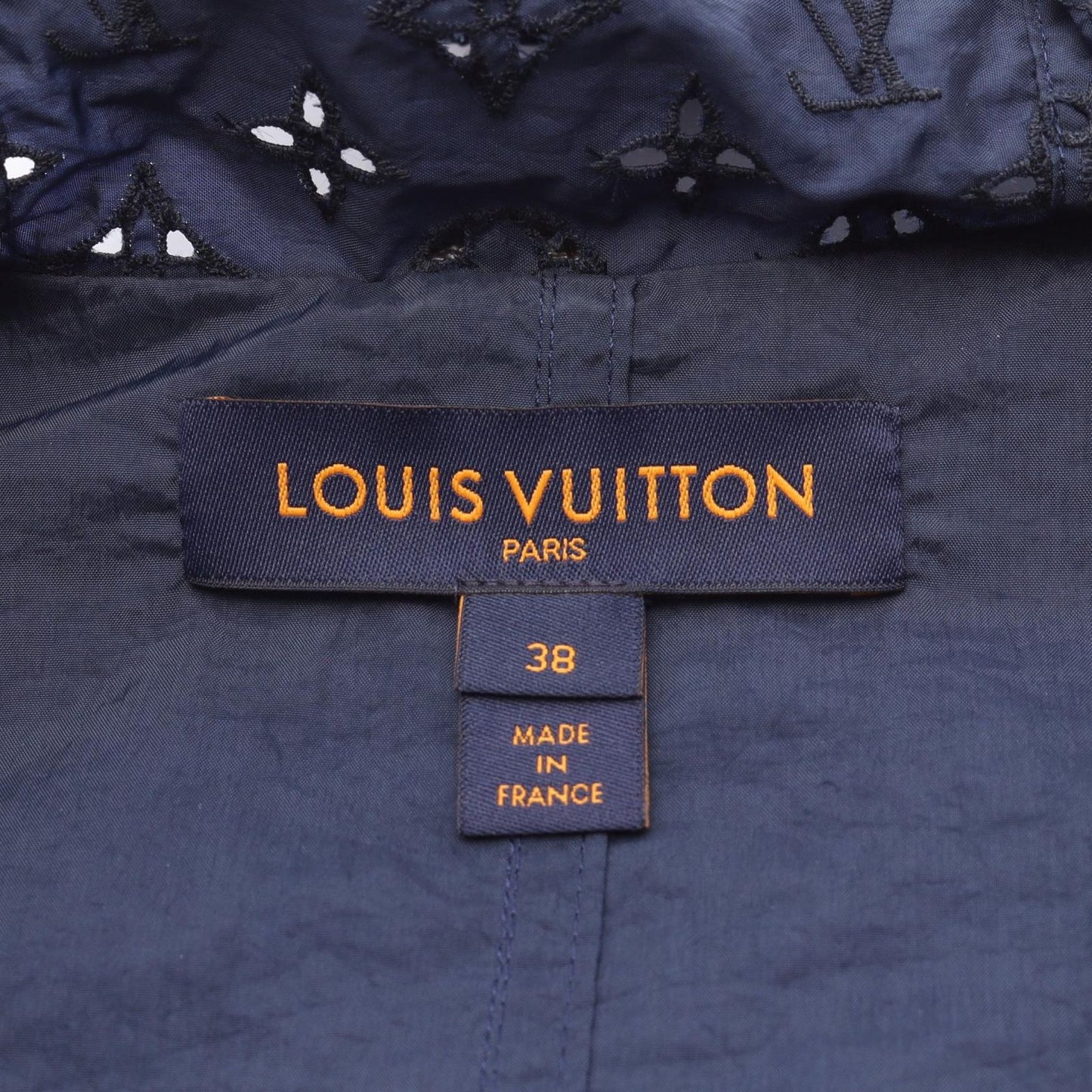 Louis Vuitton Gray's Monogram Hoodie with Hood Nylon — view 3