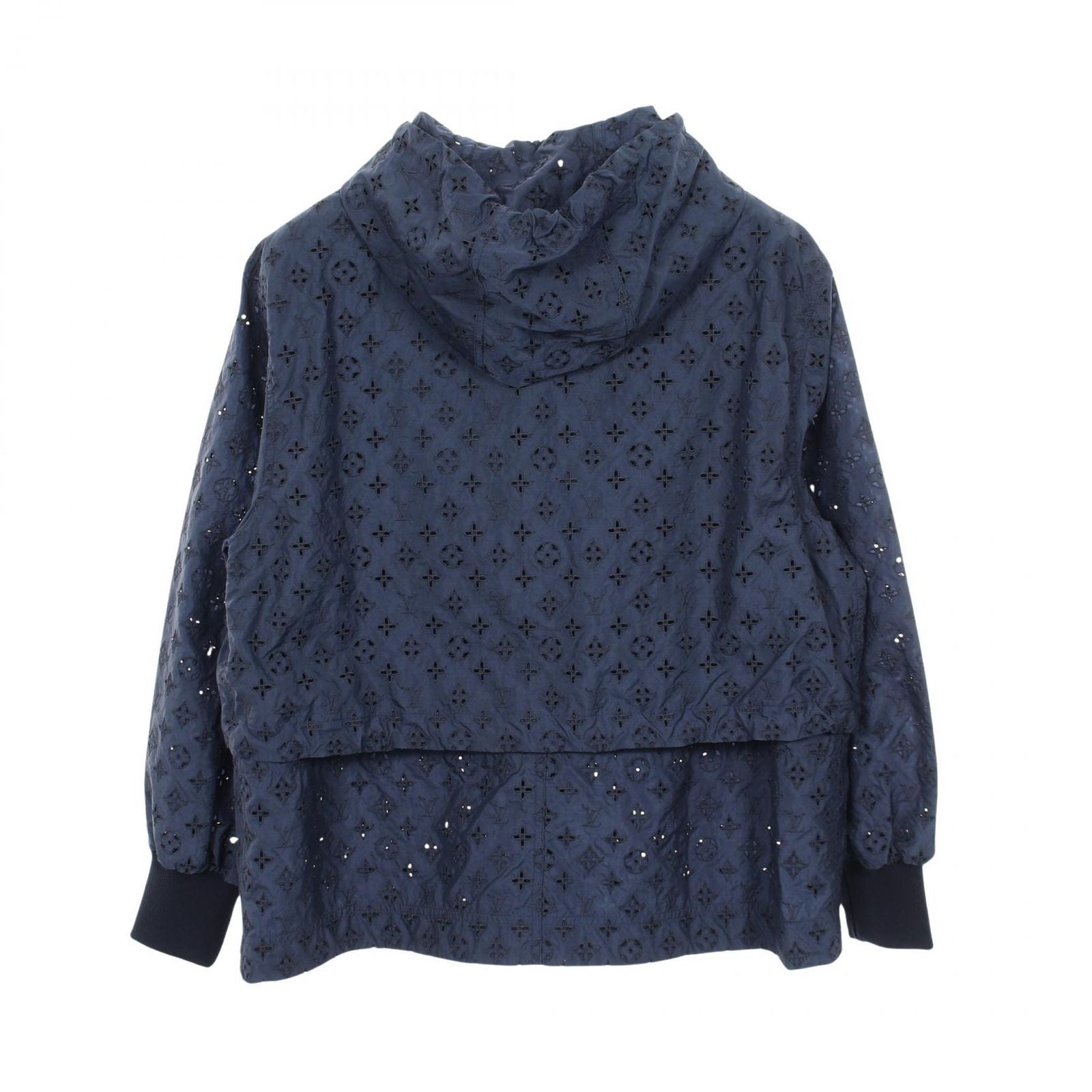 Louis Vuitton Gray's Monogram Hoodie with Hood Nylon — view 2