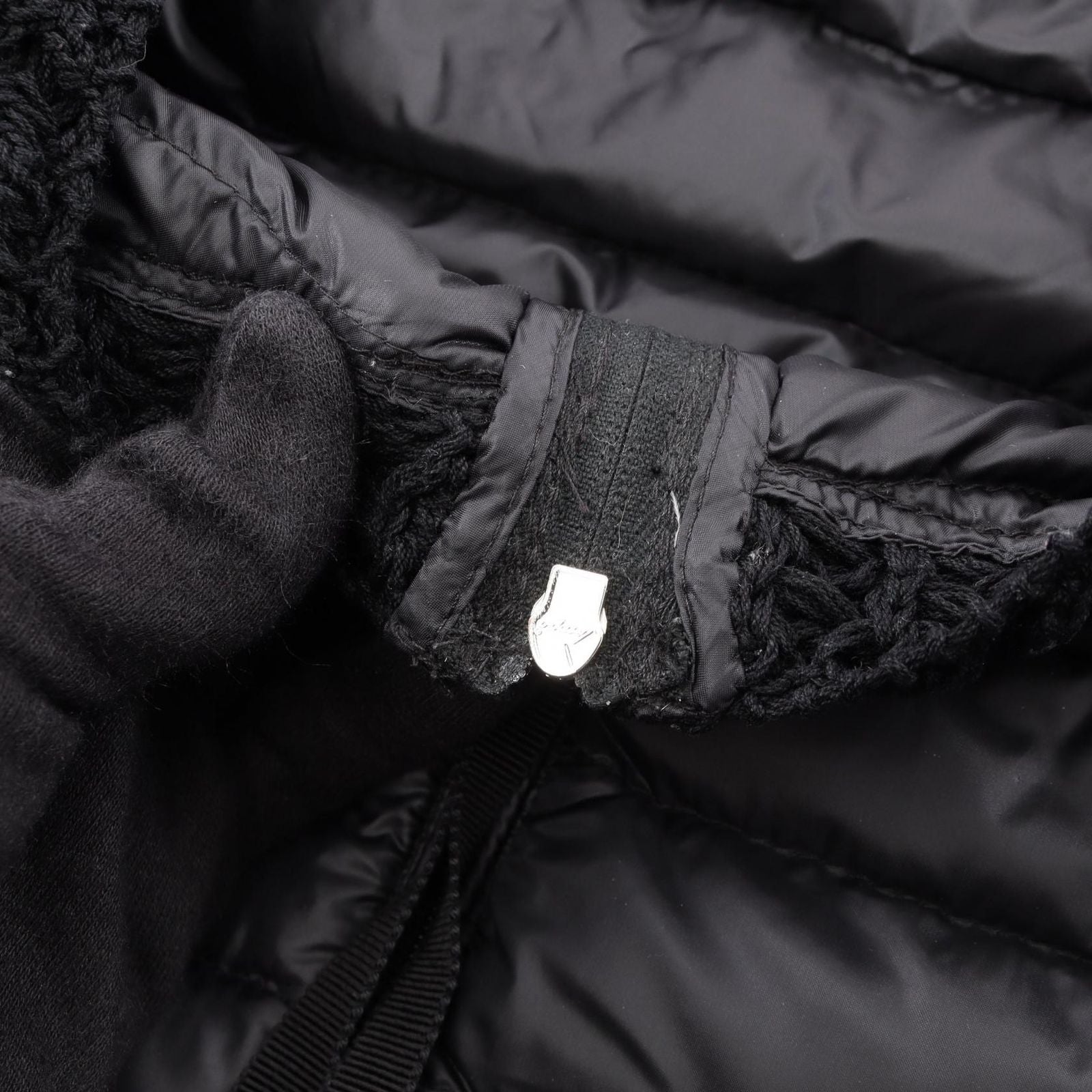 Moncler Down Jacket Croissant Nylon — view 7