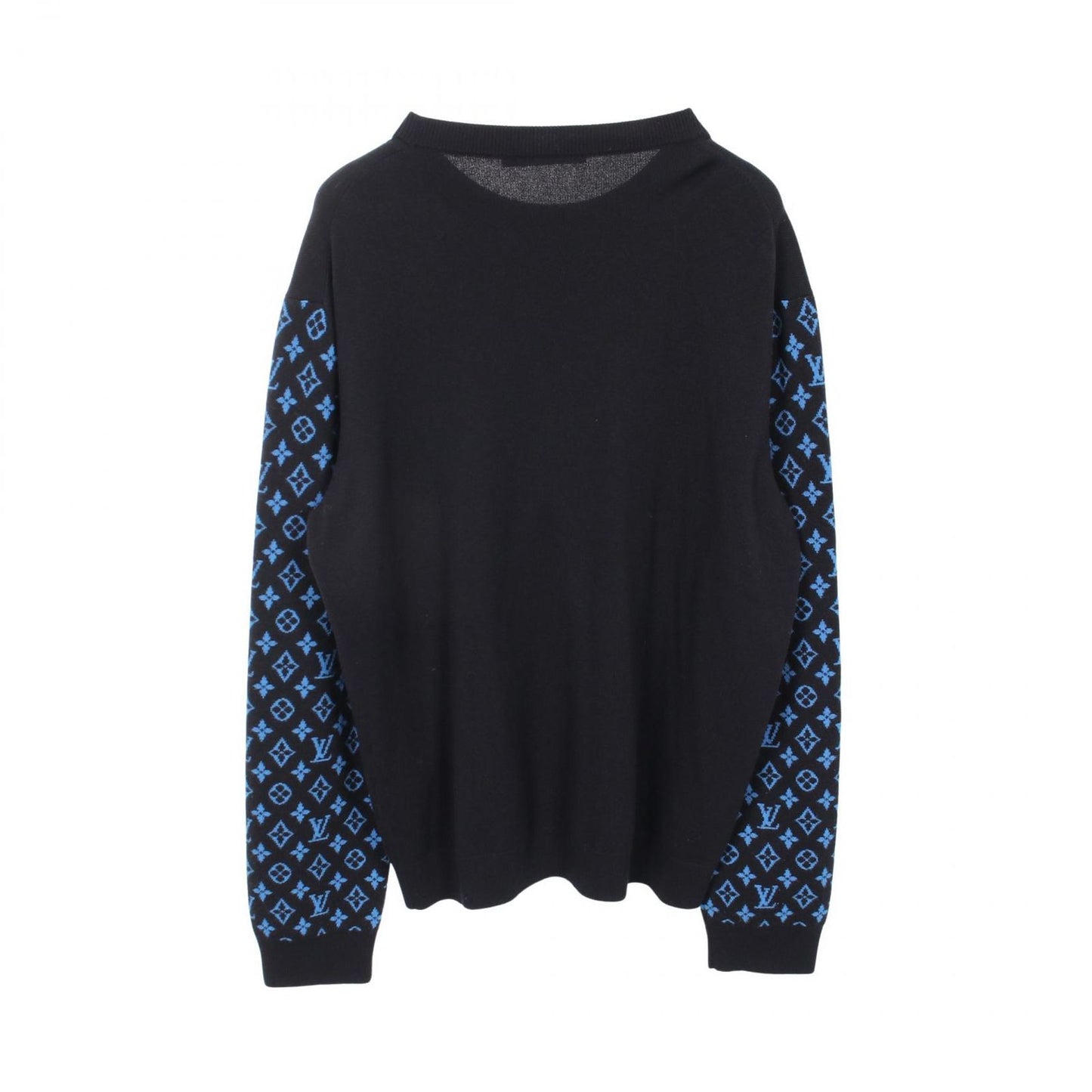 Louis Vuitton Knit Monogram Sleeve Wool Cashmere Sweater — view 2