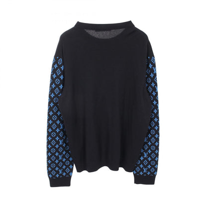 Louis Vuitton Knit Monogram Sleeve Wool Cashmere Sweater — view 2