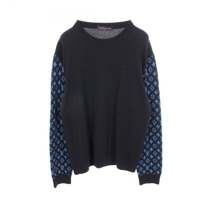 Louis Vuitton Knit Monogram Sleeve Wool Cashmere Sweater
