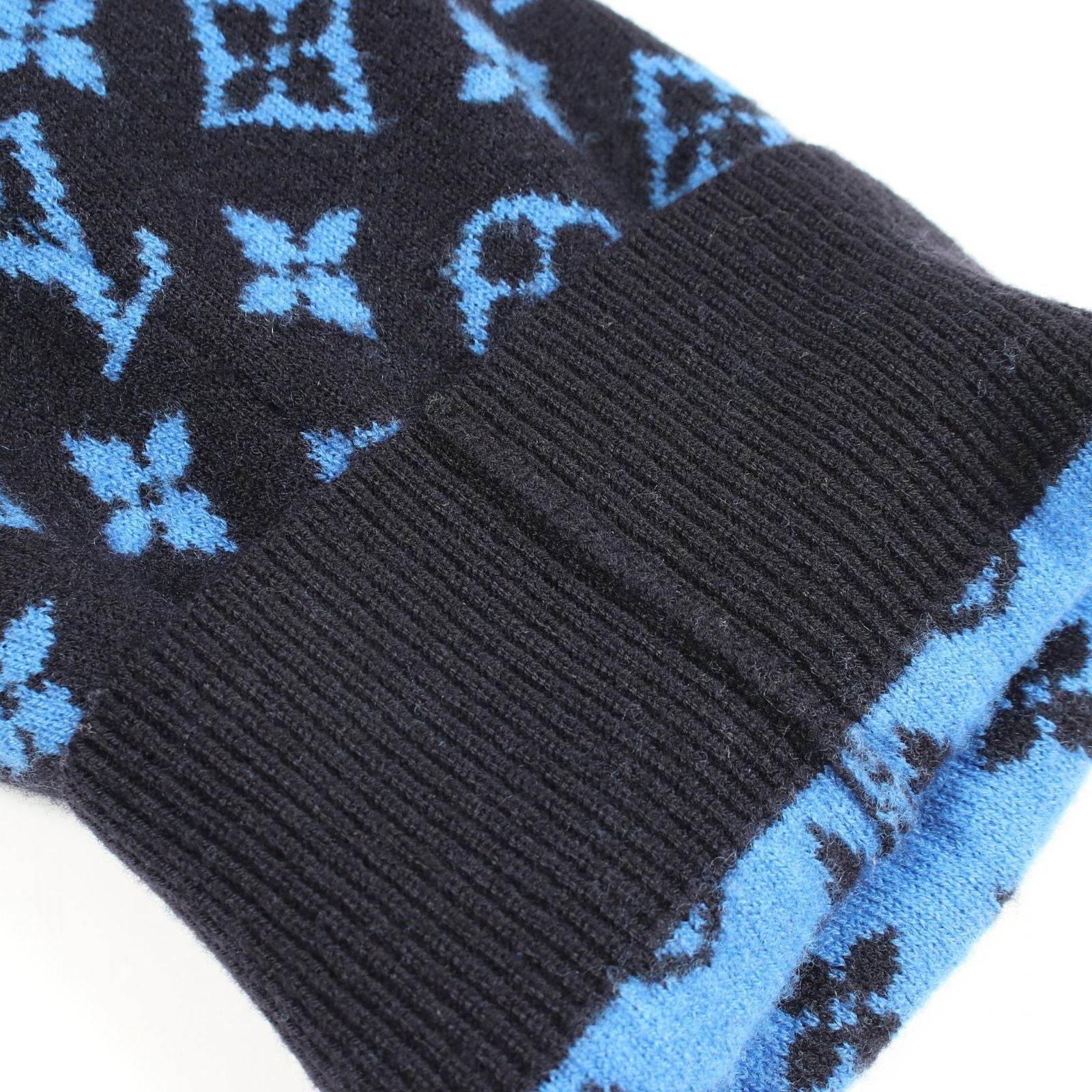 Louis Vuitton Knit Monogram Sleeve Wool Cashmere Sweater — view 7