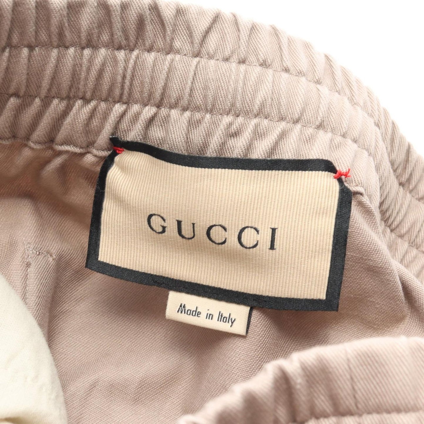 Gucci Pants Logo Patch Cotton Denim — view 3