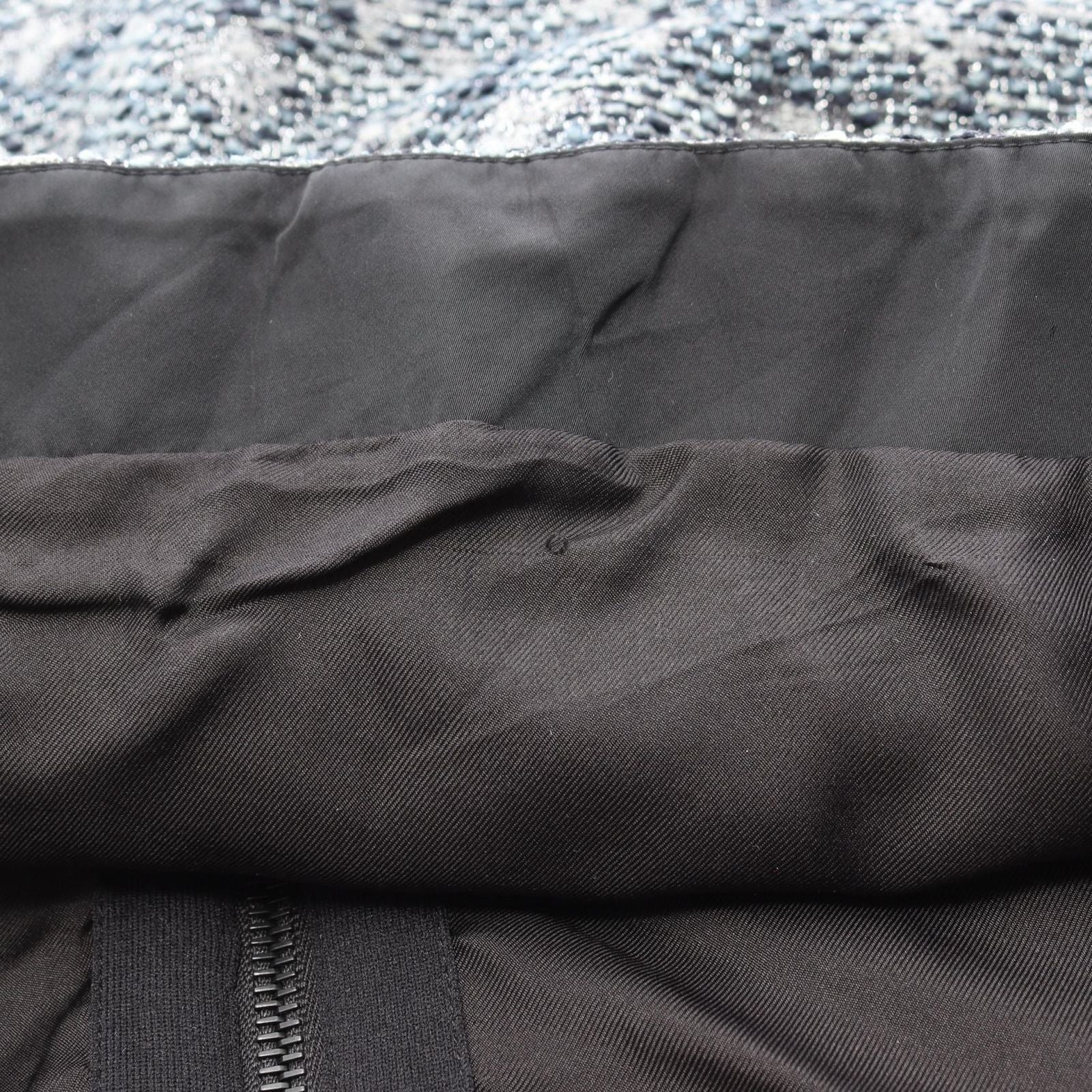 Louis Vuitton Dress Monogram Knit Tweed Contrast Nylon — view 7