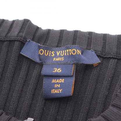 Louis Vuitton Dress Monogram Knit Tweed Contrast Nylon — view 3