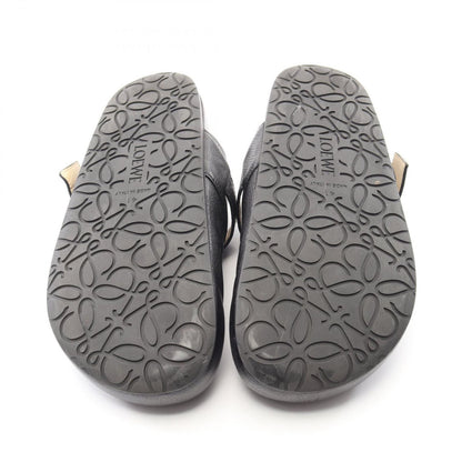 Loewe Sandals Anagram Leather — view 4