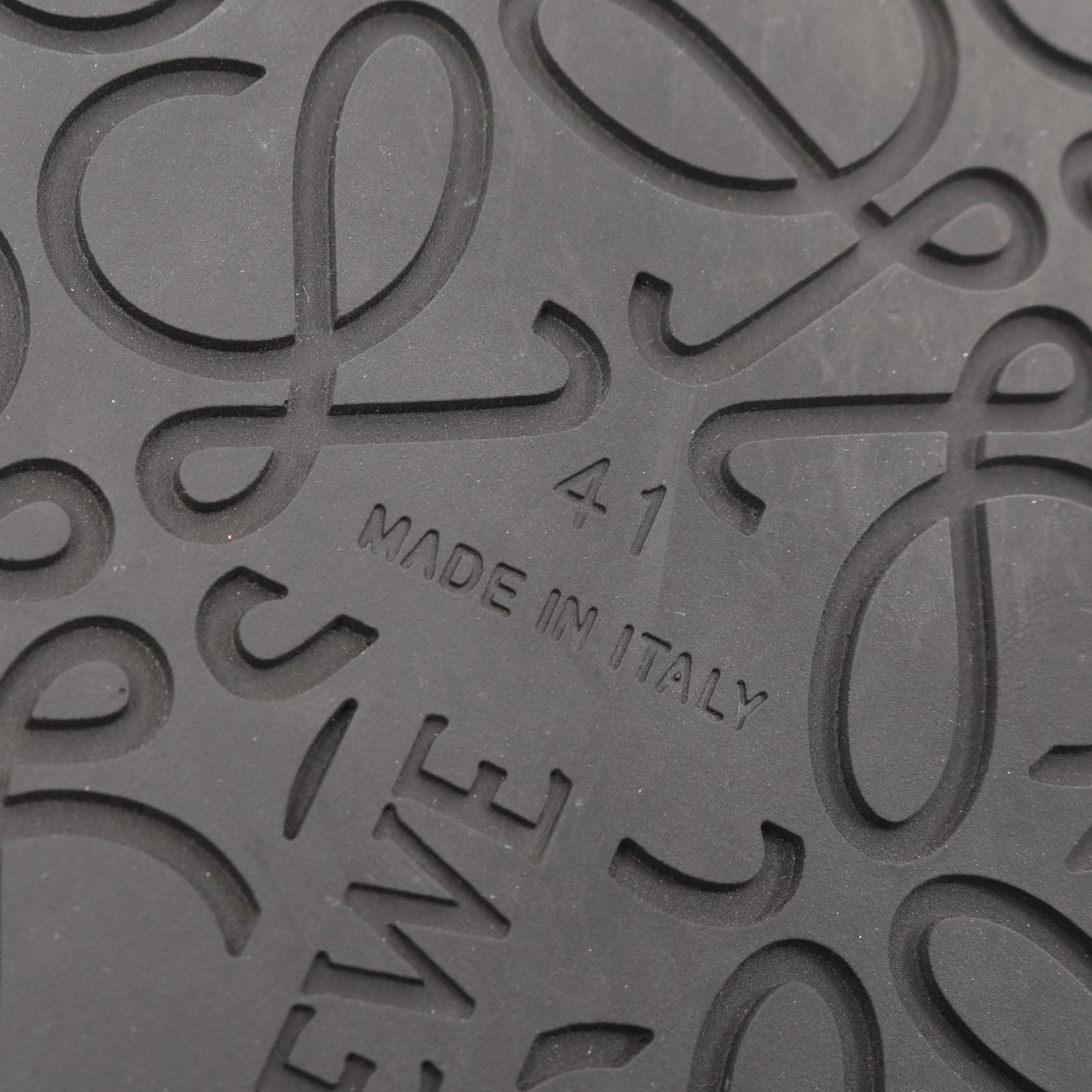 Loewe Sandals Anagram Leather — view 6