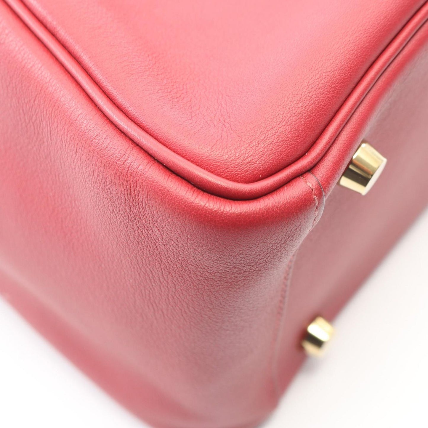Hermes Shoulder Bag Lindy 26 Verso le Juglena Orange Leather — view 6