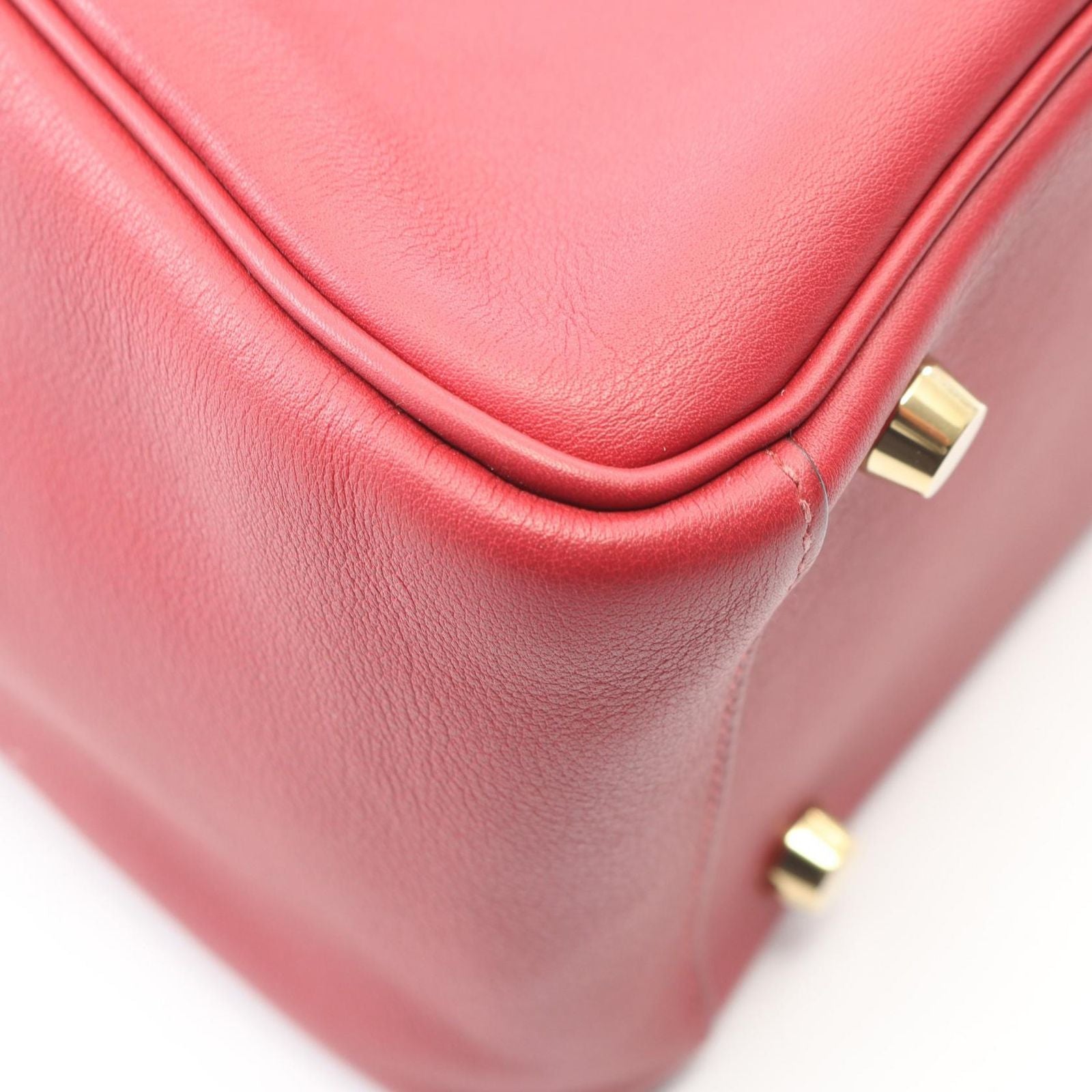 Hermes Shoulder Bag Lindy 26 Verso le Juglena Orange Leather — view 6