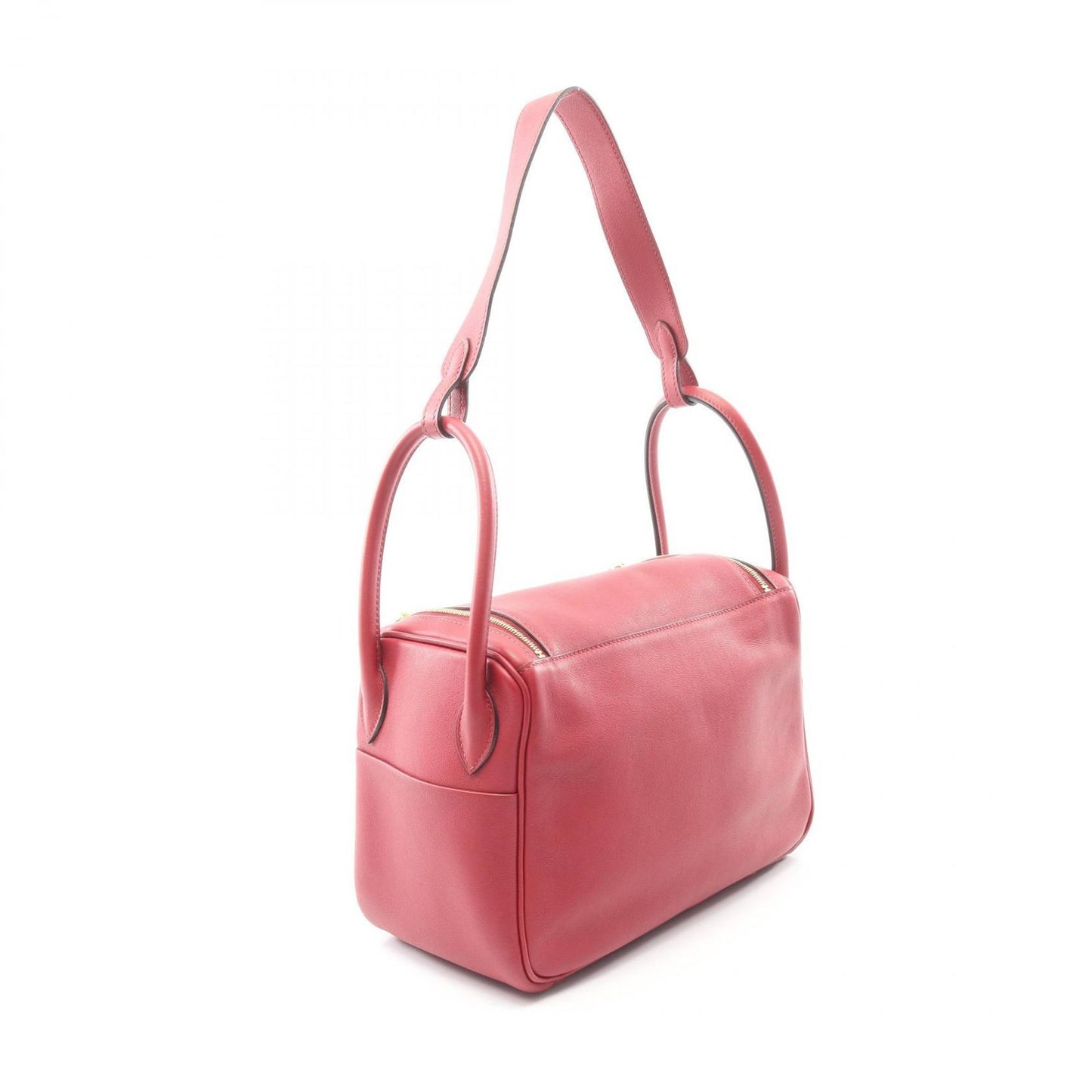 Hermes Shoulder Bag Lindy 26 Verso le Juglena Orange Leather — view 2