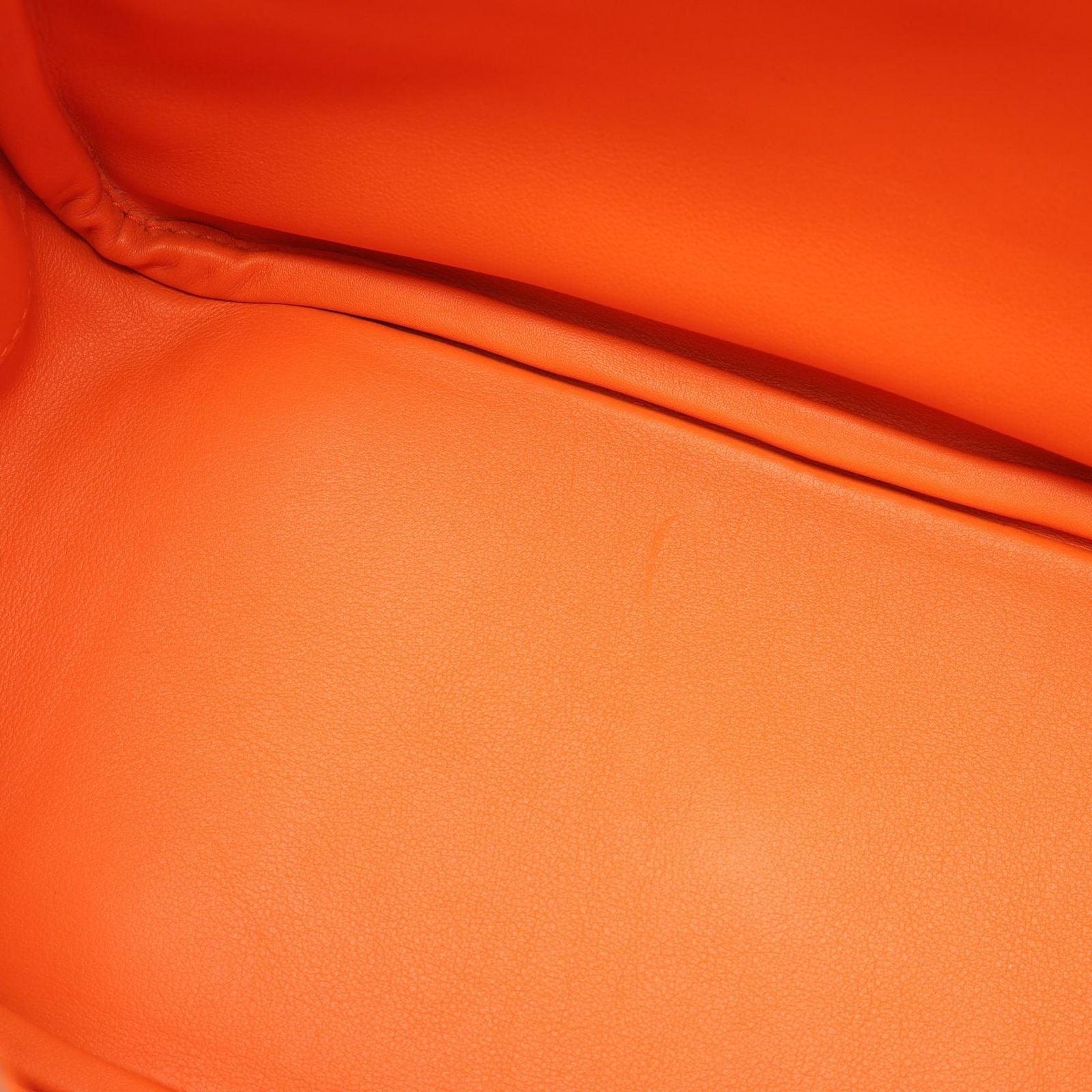 Hermes Shoulder Bag Lindy 26 Verso le Juglena Orange Leather — view 9