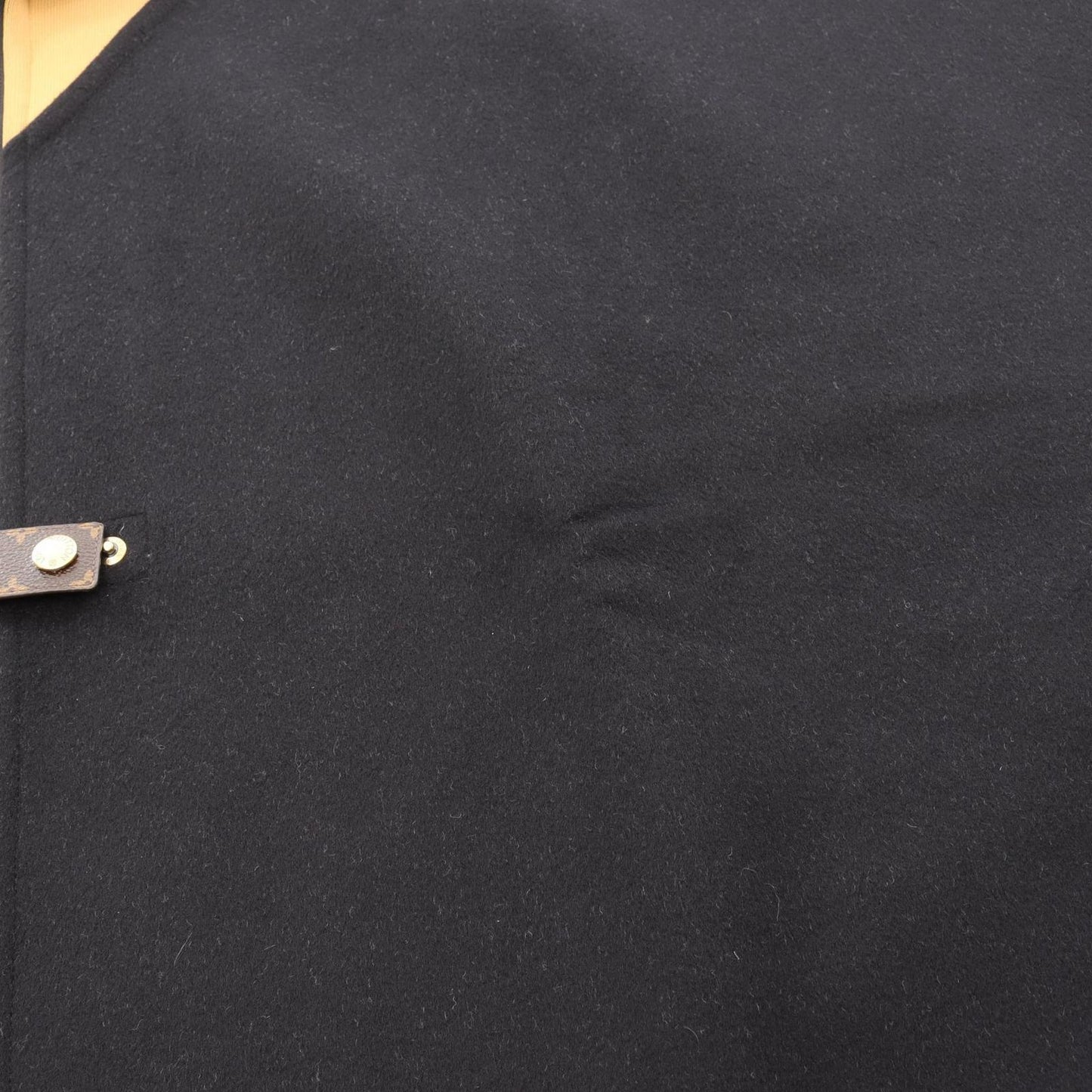 Louis Vuitton Poncho Sporty High Neck Double Face Cape Lining Monogram Qwe Wool — view 6